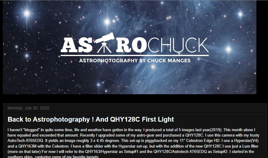 Best Astrophotography Websites astrochuck
